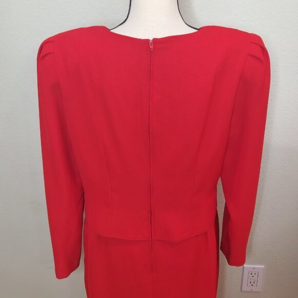 Vintage Leslie Fay dress Size 16 - Picture 6 of 6